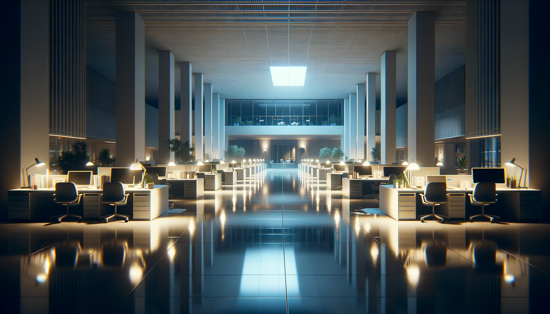 Office cleaning at night in Spain – structure, precision and sustainable order